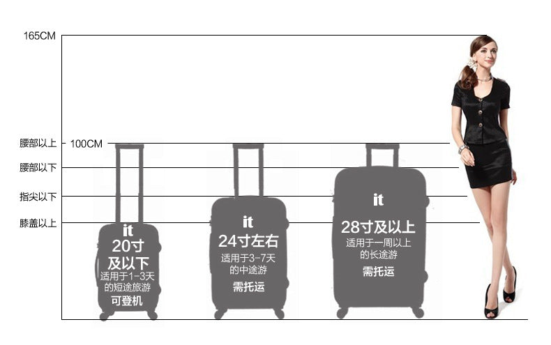 20"24"28" Inch Large Expandable Skull Suitcase 3 Pc