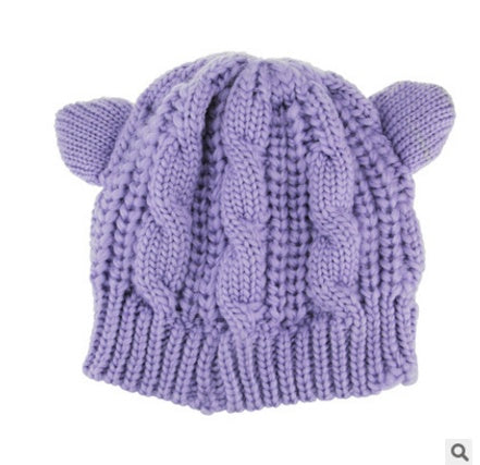 Women's 3D Cat Ear Beanie