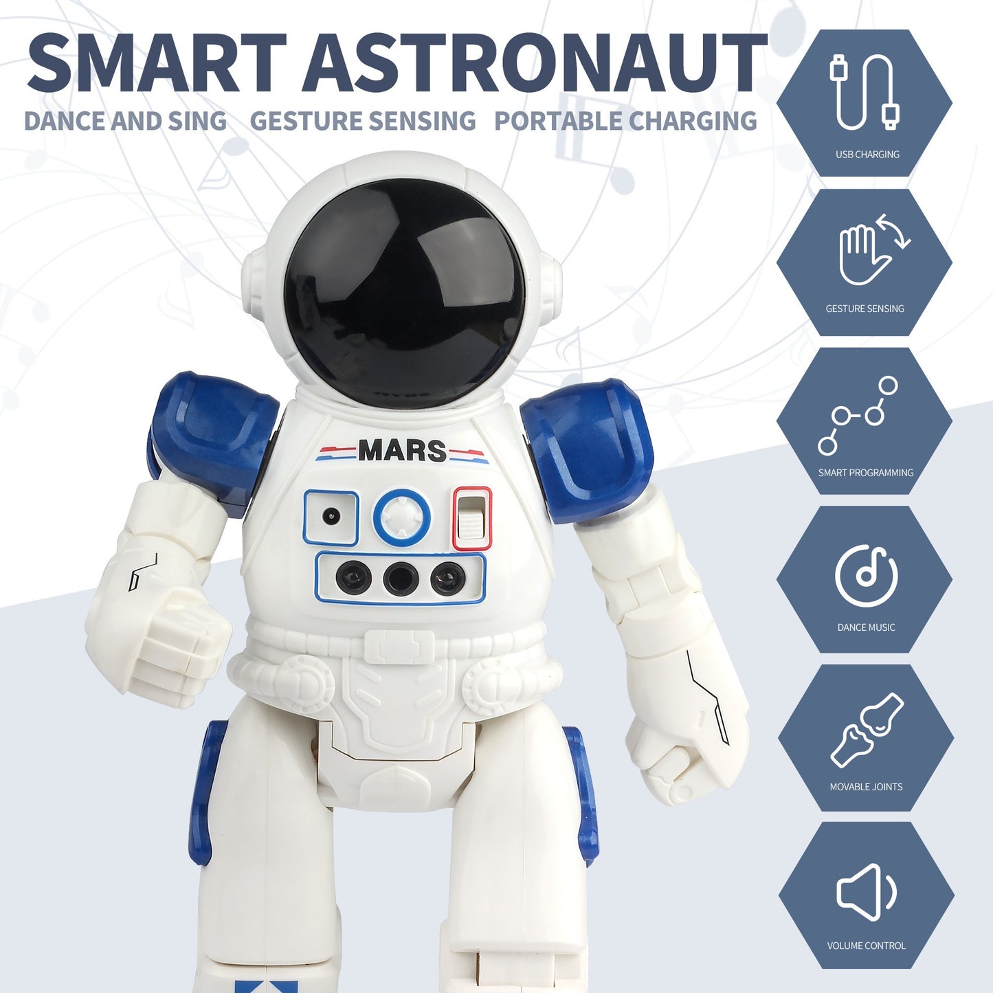 HOSHI JJRC 965 Remote Control Intelligent Astro Robot
