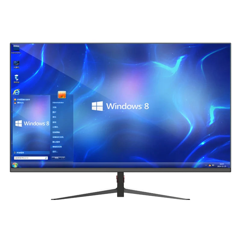 Black FHD 23.8 Inch Lcd Monitor 75HZ LCD PC Monitor