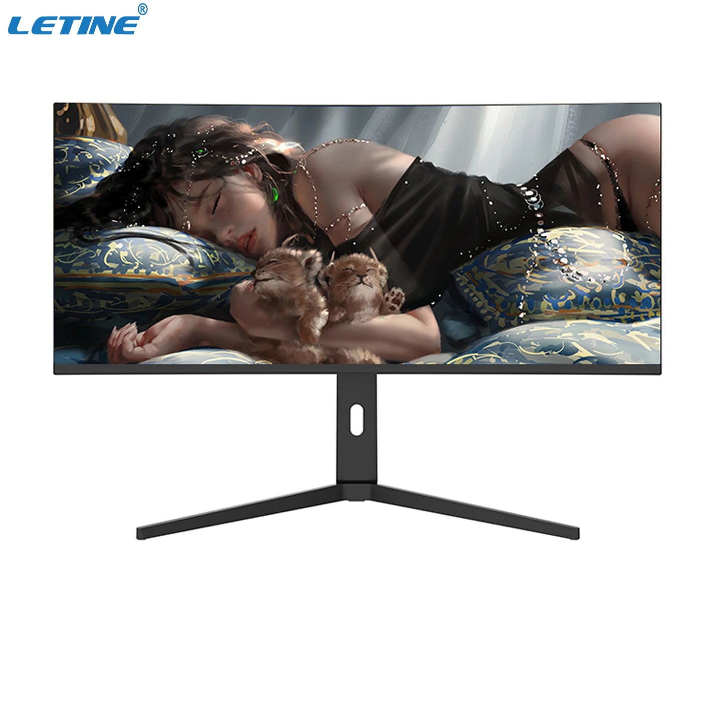 34 Inch 4K Curved 3440*1440 21:9 Gaming Monitor w Breathing Light