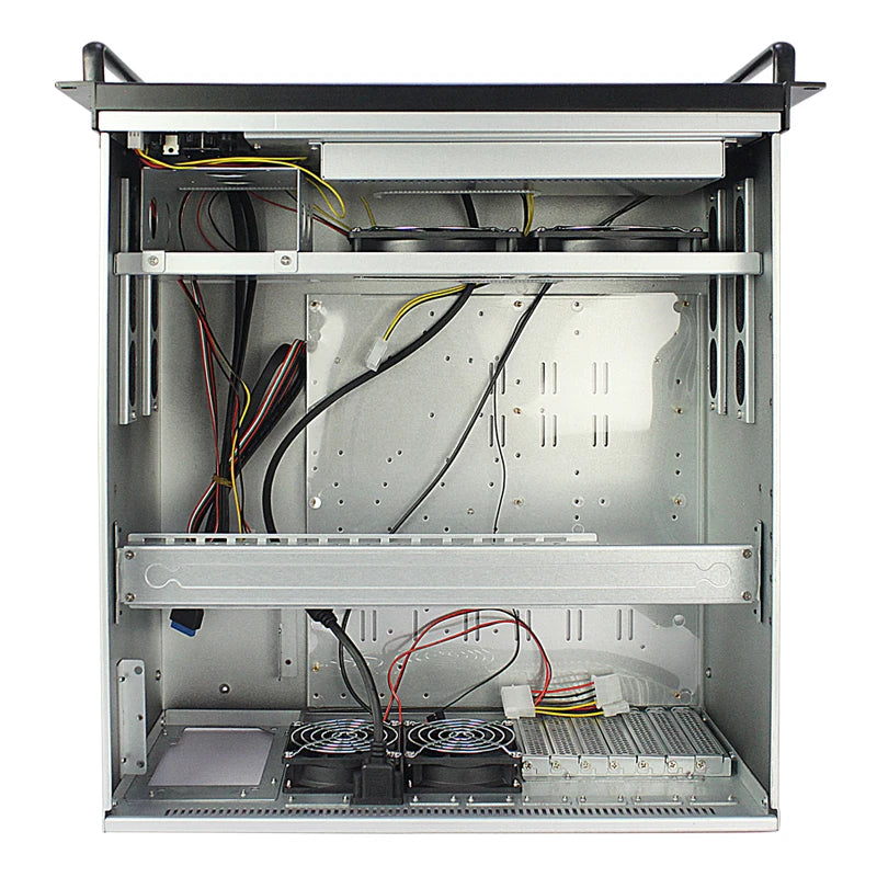 5U Rack 19inch Industrial Server Cases w LCD Communication
