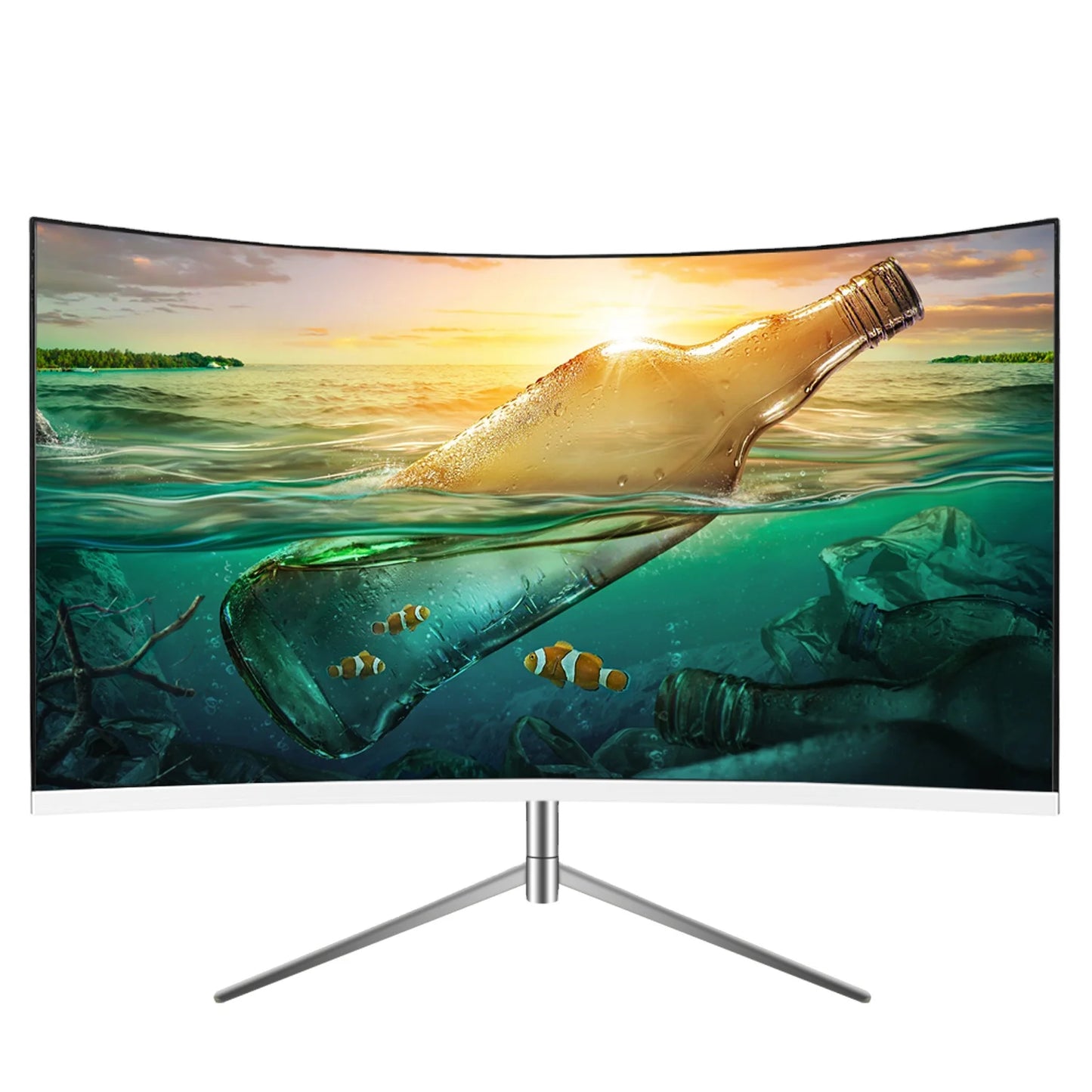 34 Inch 4K Curved 3440*1440 21:9 Gaming Monitor w Breathing Light