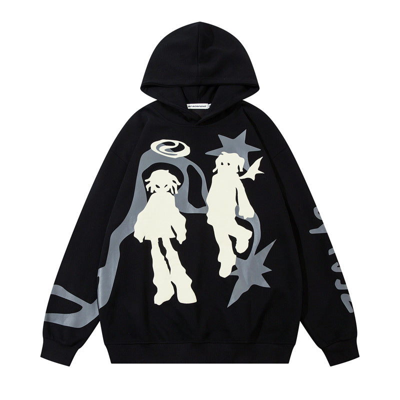 Foam Printed Hoodie