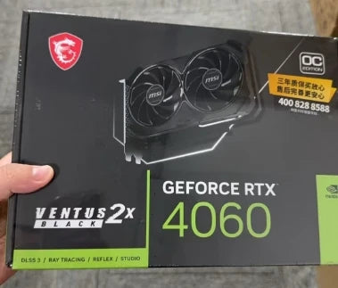 Original Msi GeForce RTX 4060 Computer Graphics Card