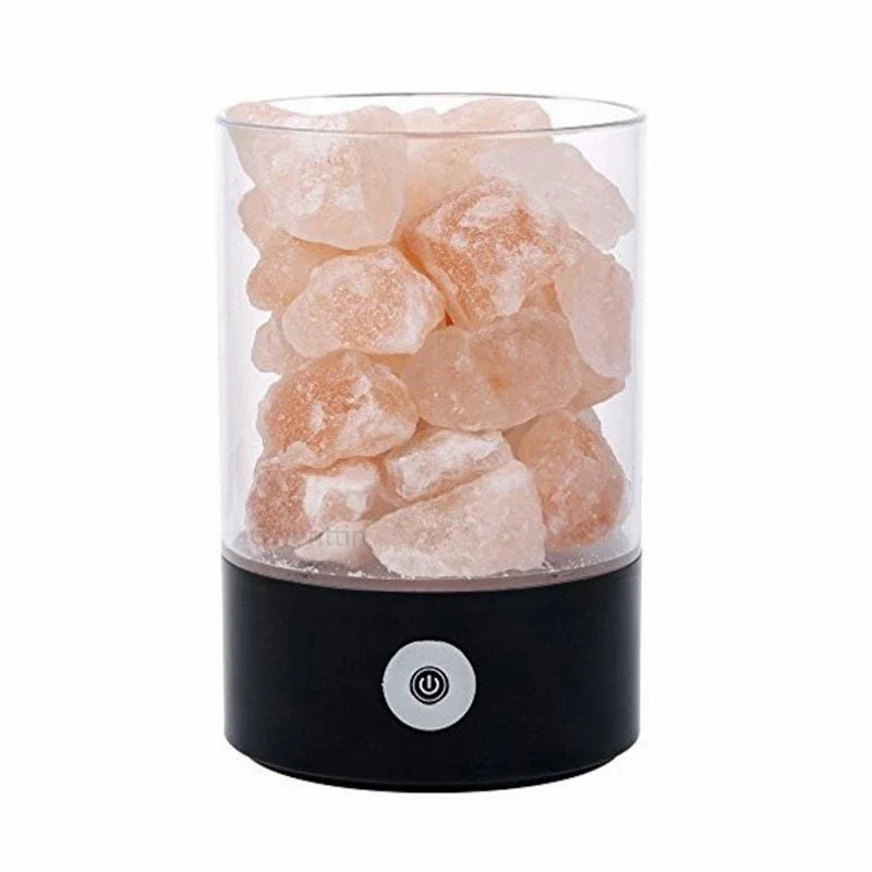 Crystal 3D Himalayan Salt Lamp Led Light