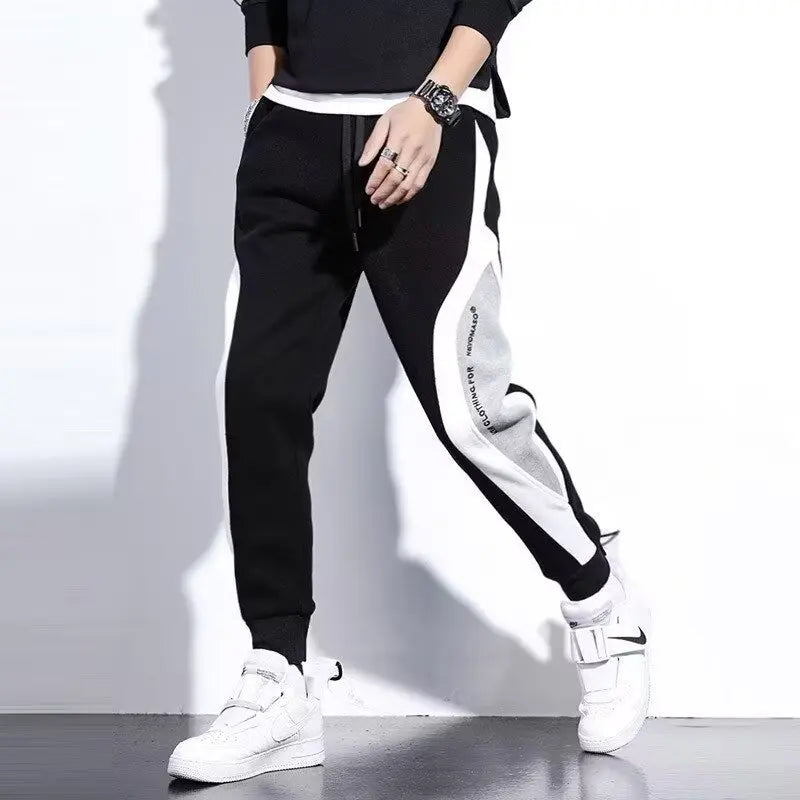 Ying Yang Style Drawstring Jogger Comfortable