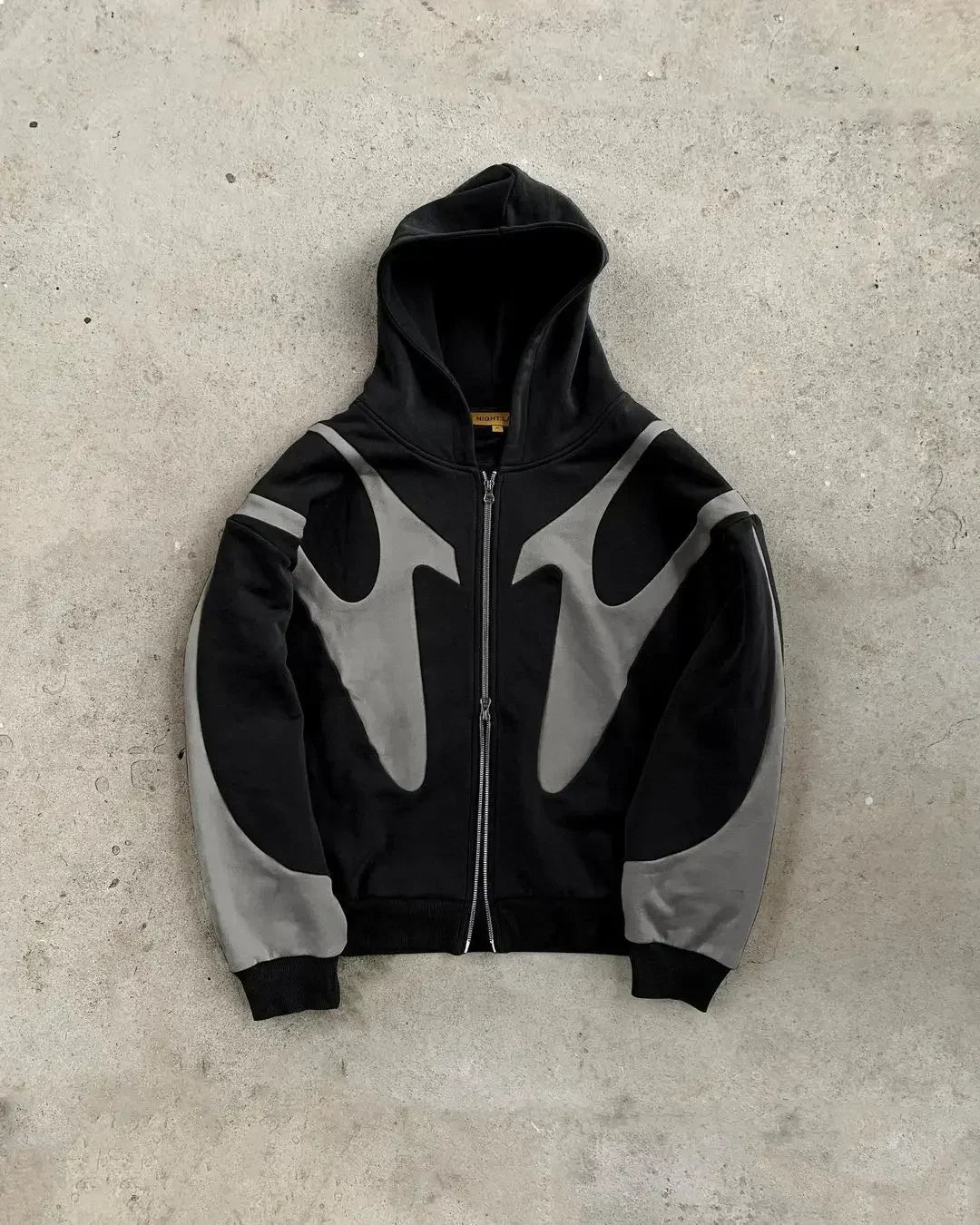 Y2K - Gray Custom Embroidery Hoodie