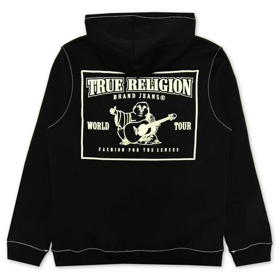 True Religion - Embroidery Hoodie Zip-Up