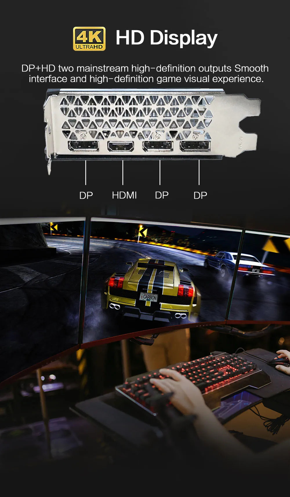 MLLSE RTX 2060 Super 8GB Graphics Card GDDR6 256Bit 8Pin