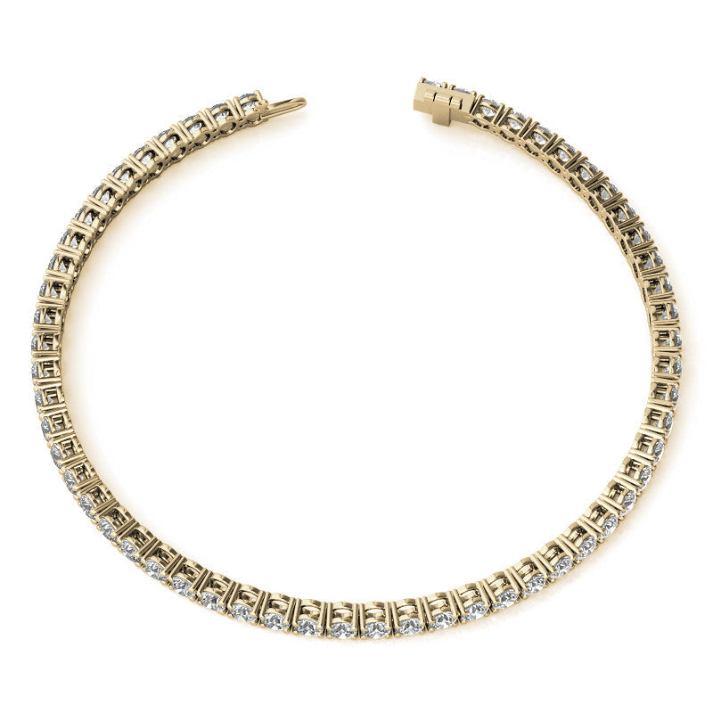 12.00 CTW Lab Grown Diamond Tennis Bracelet (G/Vs) AGI Certified DTA