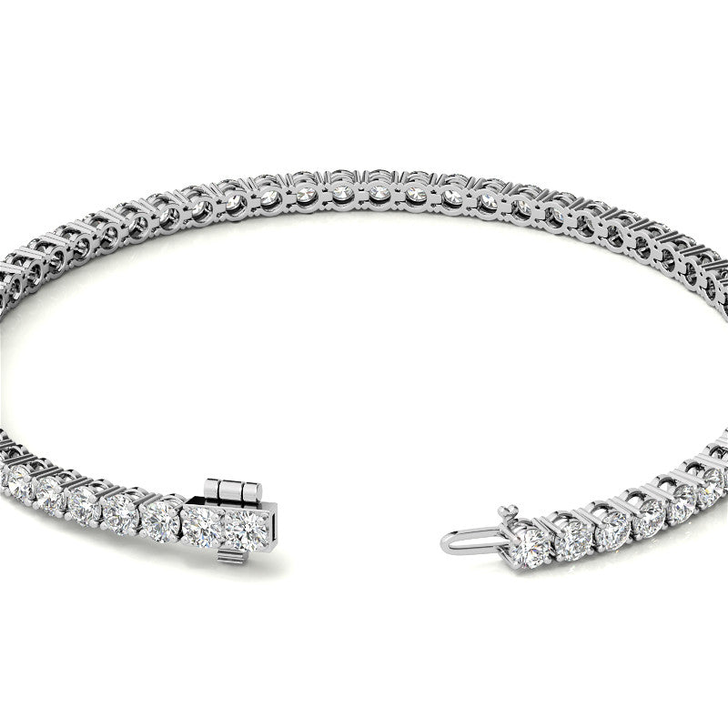 12.00 CTW Lab Grown Diamond Tennis Bracelet (G/Vs) AGI Certified DTA