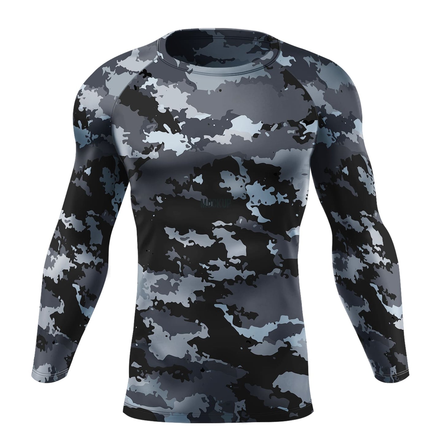 Find Your Coast® Compression Camo Rash Guard UPF 50+