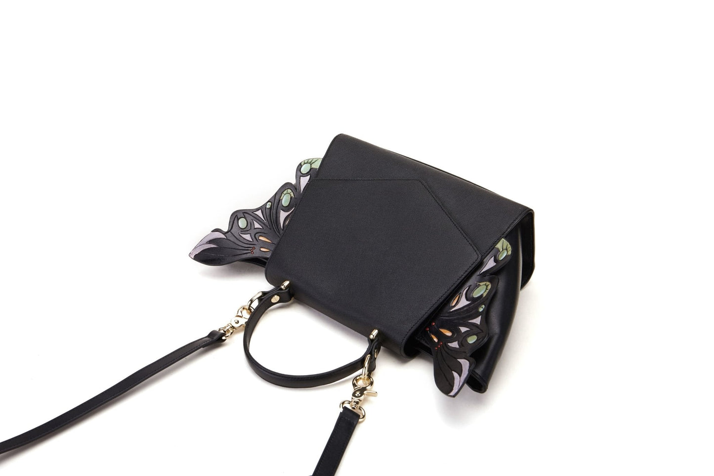 “Dark Angel” Dual Winged Black Purse