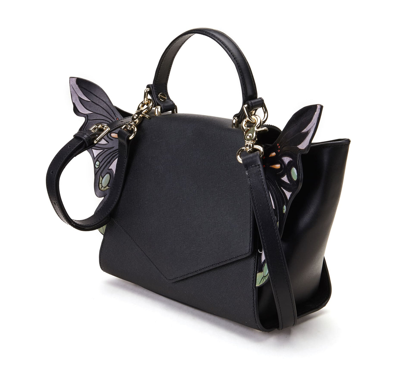 “Dark Angel” Dual Winged Black Purse