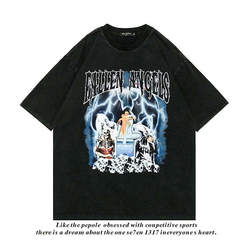 Fallen Angels Washed T Shirt