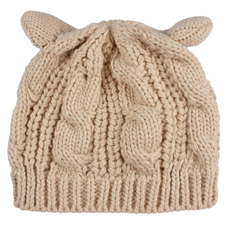 Women's 3D Cat Ear Beanie