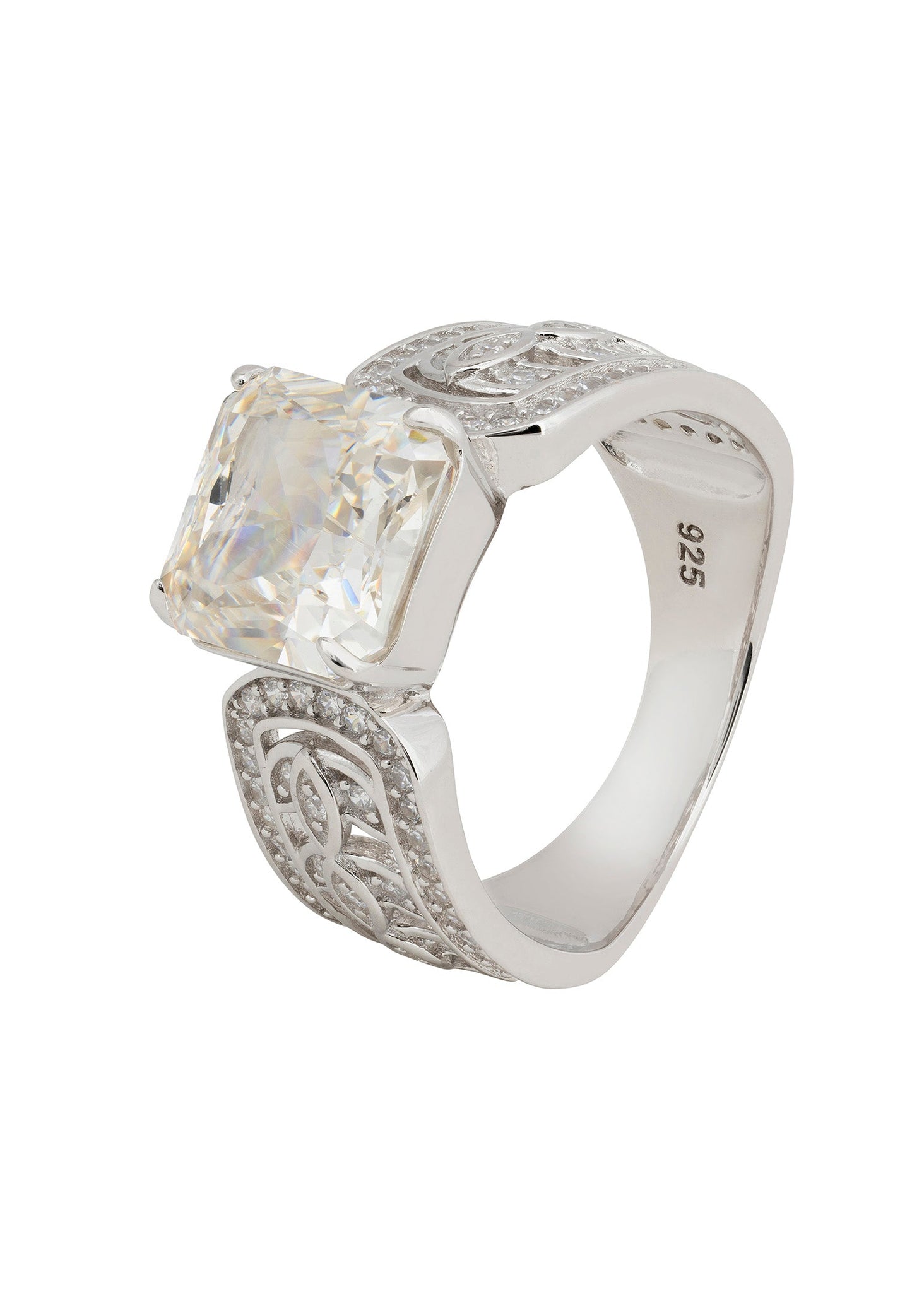 "Crystal Cocktail" Rowena Diamond Cut Ring DTA
