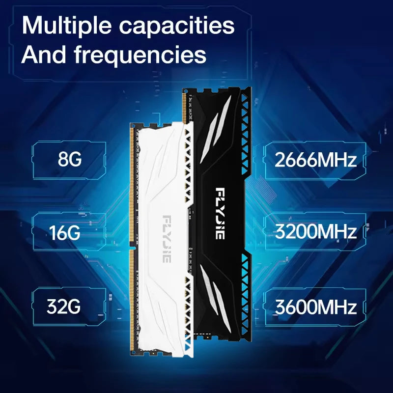 High Performance Ram Memory DDR4 8GB 2666mhz 3200mhz Memoria Ram DDR 4 for Desktop Memory Module