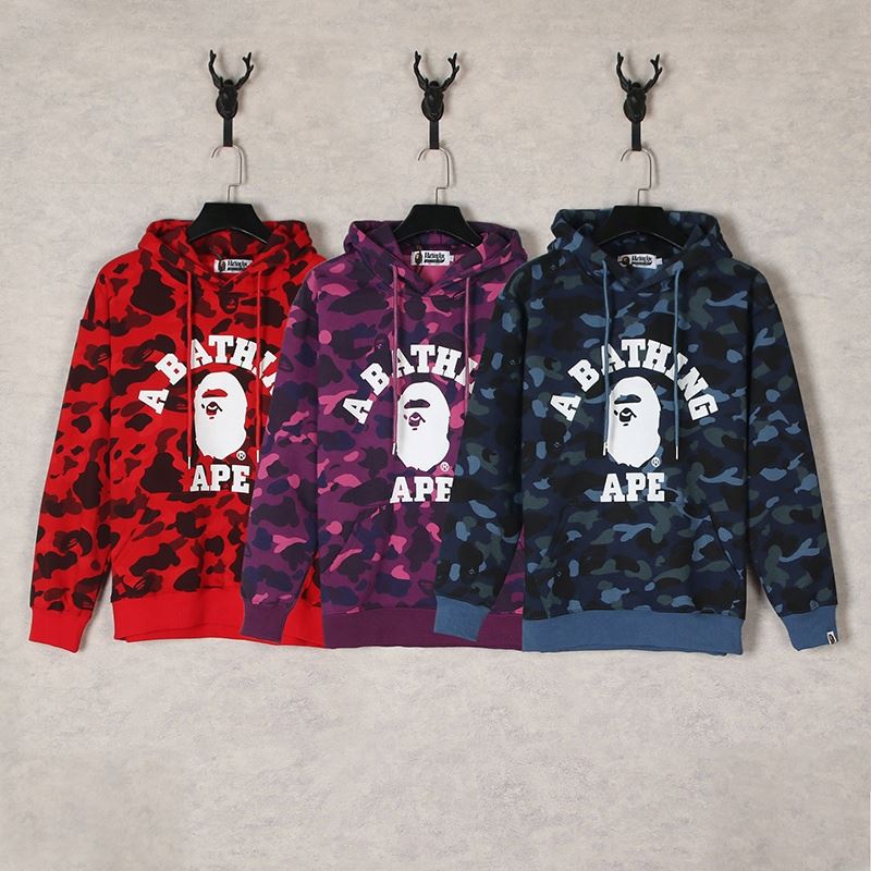 A Bathing Ape Classic Alphabet Print Sweatshirt