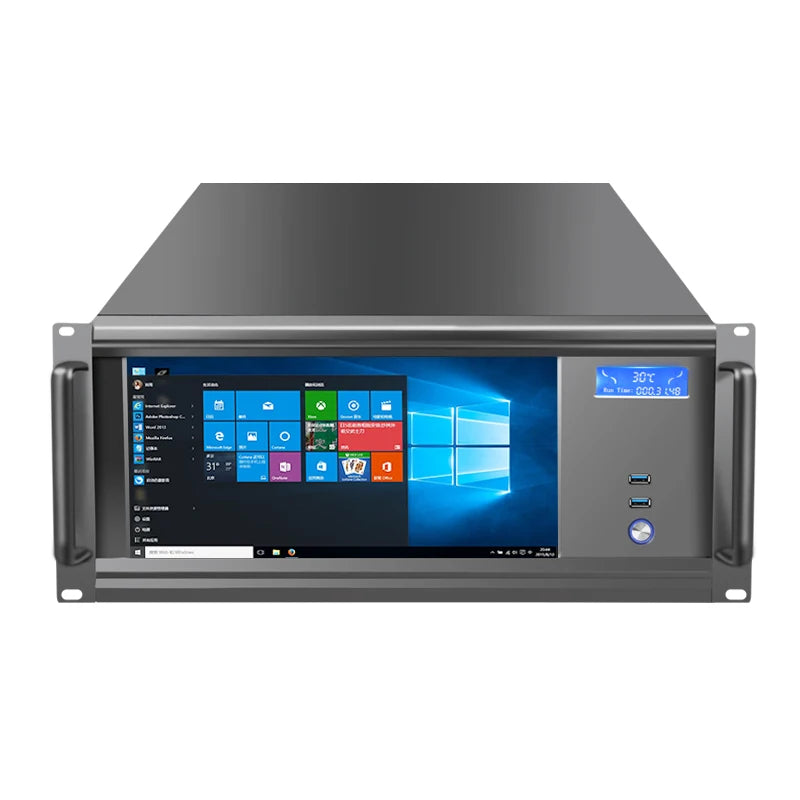5U Rack 19inch Industrial Server Cases w LCD Communication