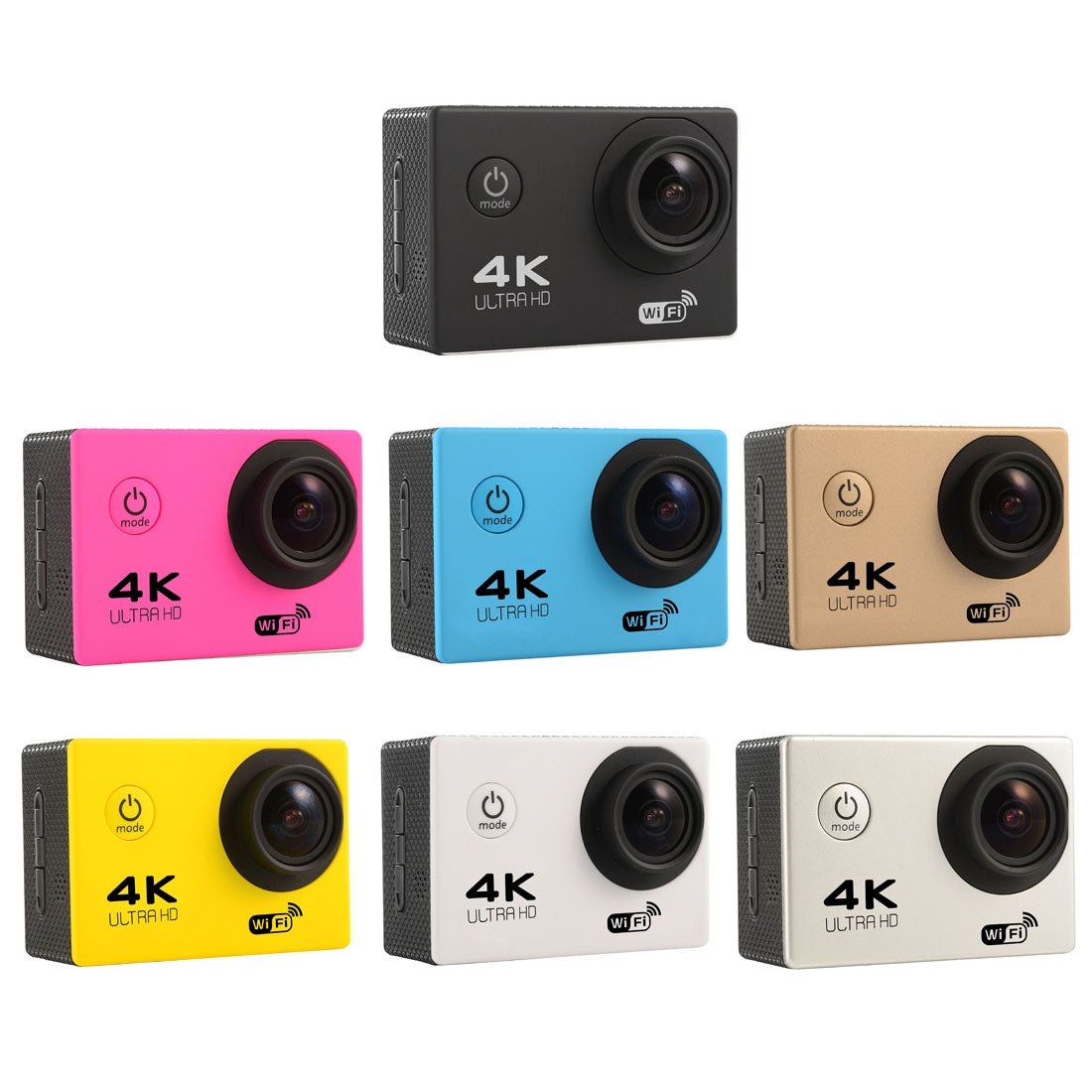 Waterproof 4k 170 Degrees Wide Angle Action & Sports Camera