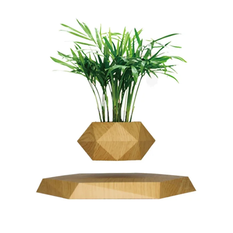 Levitating Plant Pot Floating Plant Magnetic Levitation