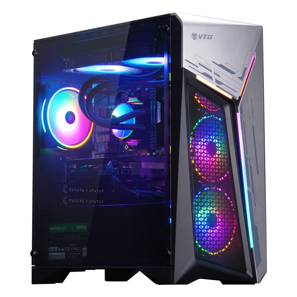 IPASON Intel I5 13490F PC CPU Rtx 4060 4060ti GPU 16G  SSD