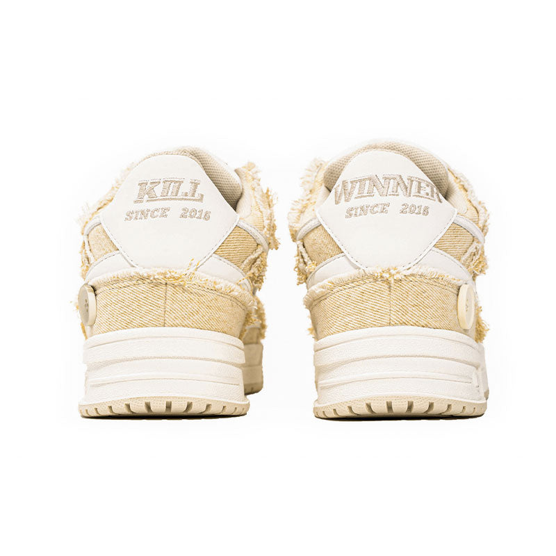 "Ill Winter" Denim Tassel Sneakers