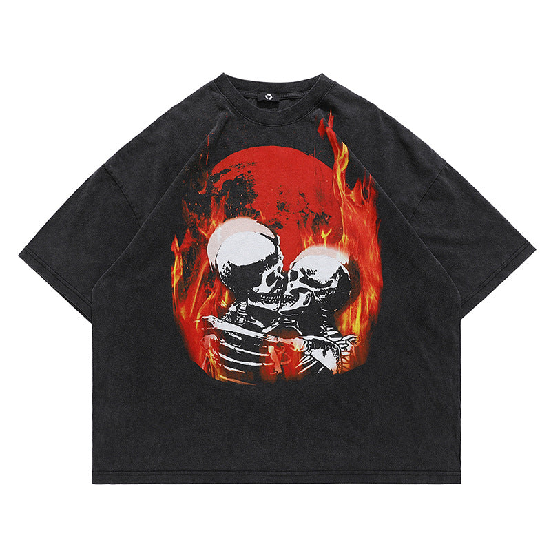 "Pyro Romance" Stone Washed T-Shirt