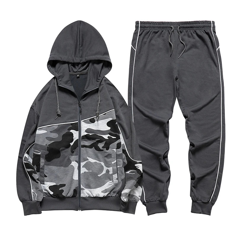 Men's Two-Tone Track Suit