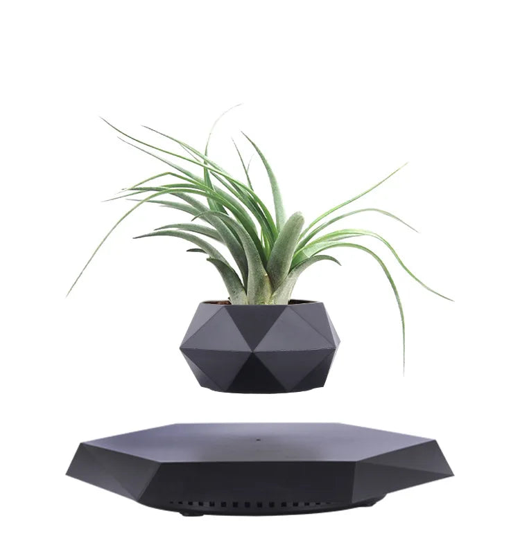 Levitating Plant Pot Floating Plant Magnetic Levitation