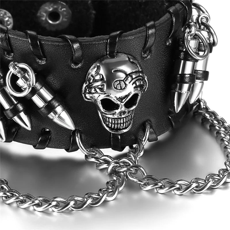 Boniskiss Complementary Skull Cuff