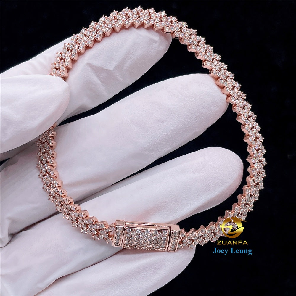 5mm VVS Cuban Chain Bracelet DTA