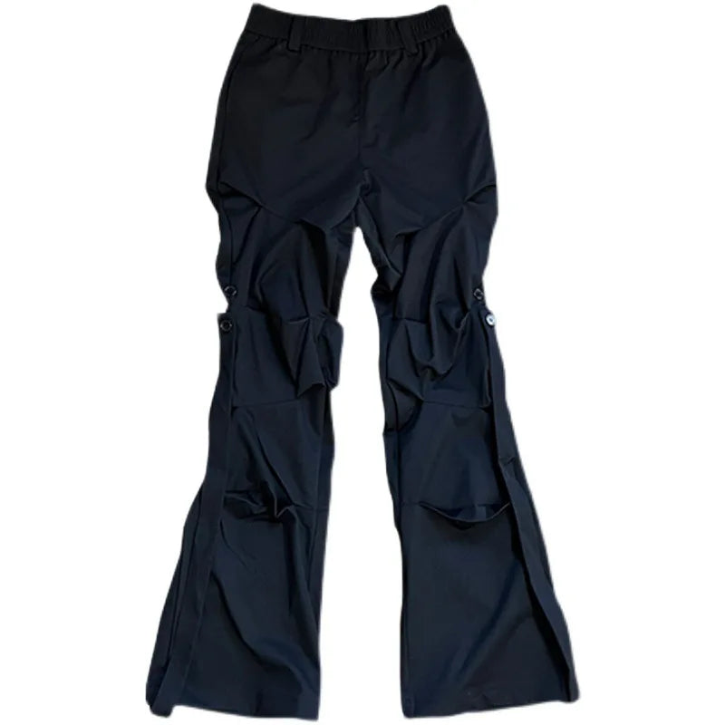 Pyro Retro Loose Flare Pants Men
