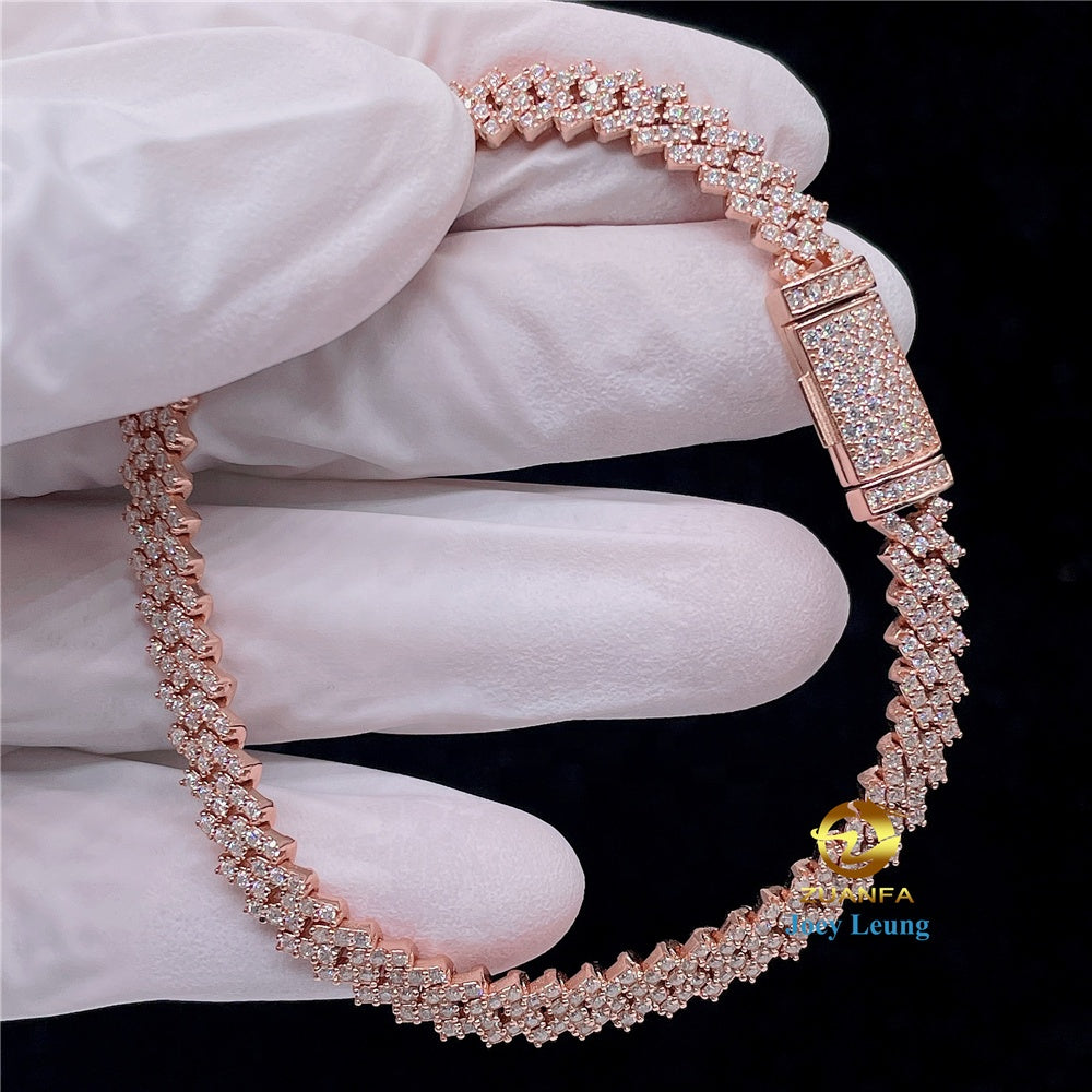 5mm VVS Cuban Chain Bracelet DTA