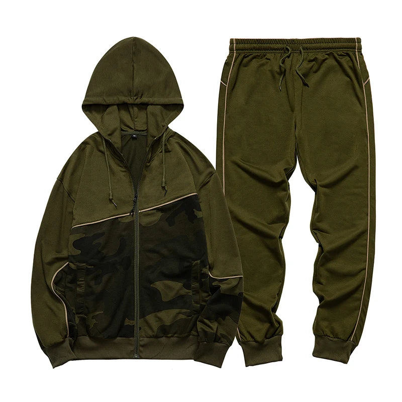 Men's Two-Tone Track Suit