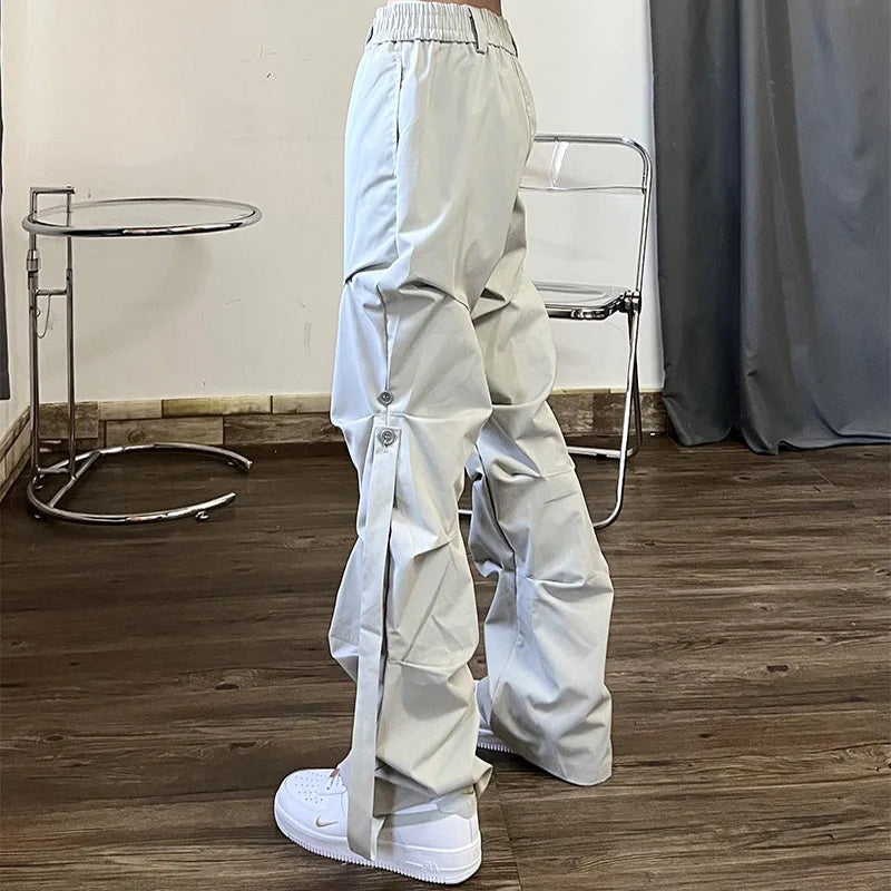 Pyro Retro Loose Flare Pants Men