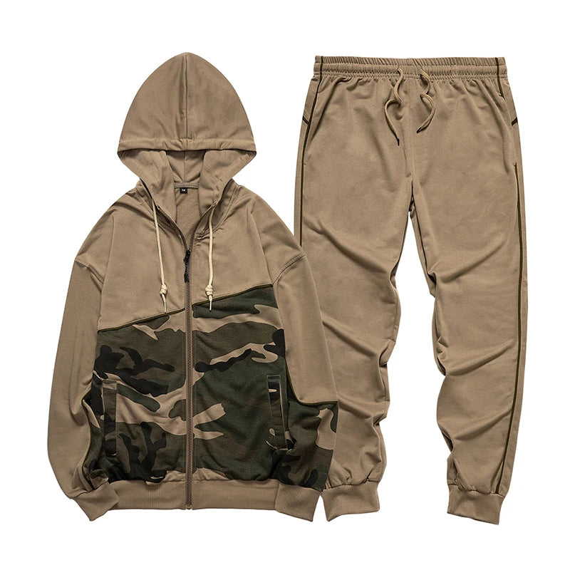 Men's Two-Tone Track Suit