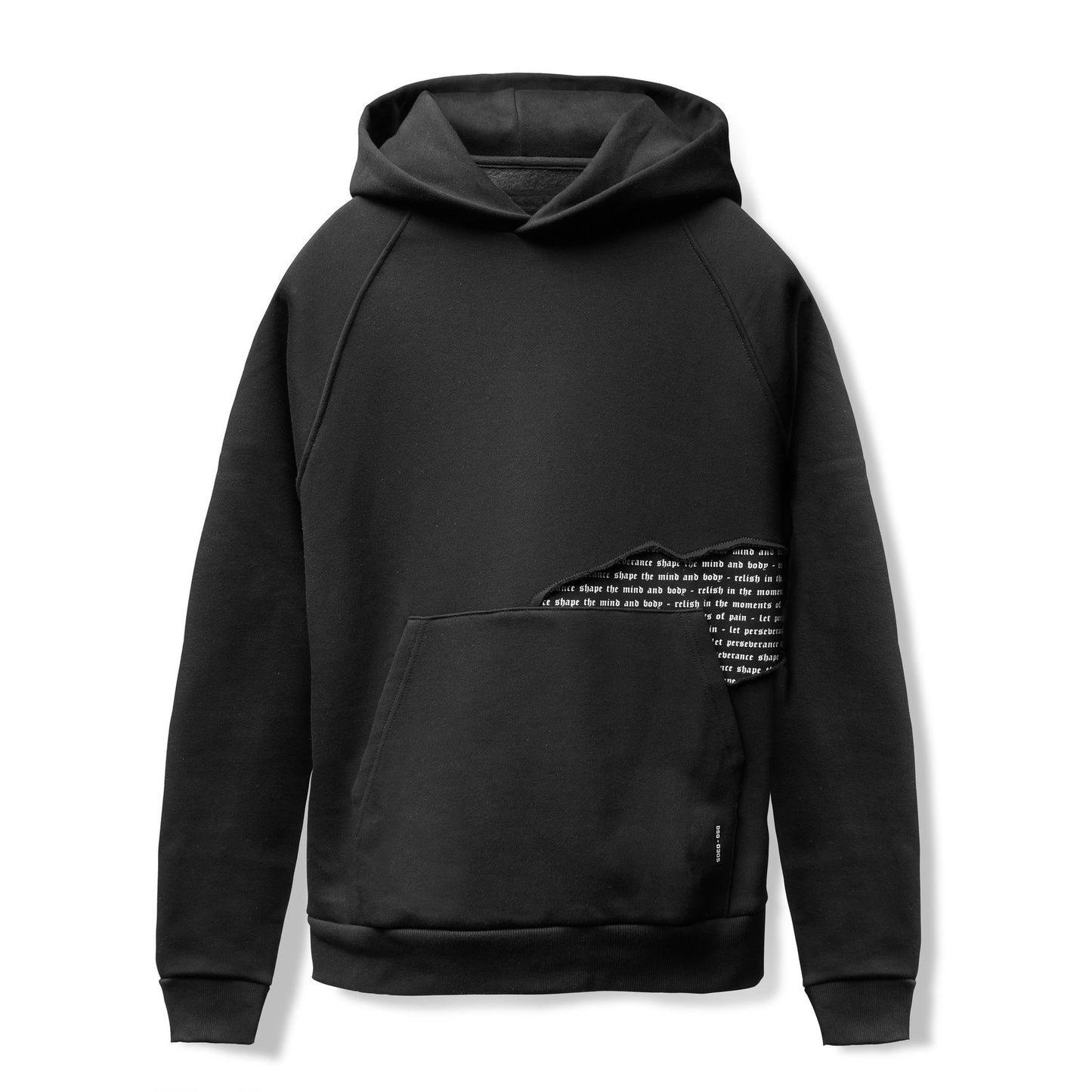 "Undermind" Letter Text Pullover Hoodie