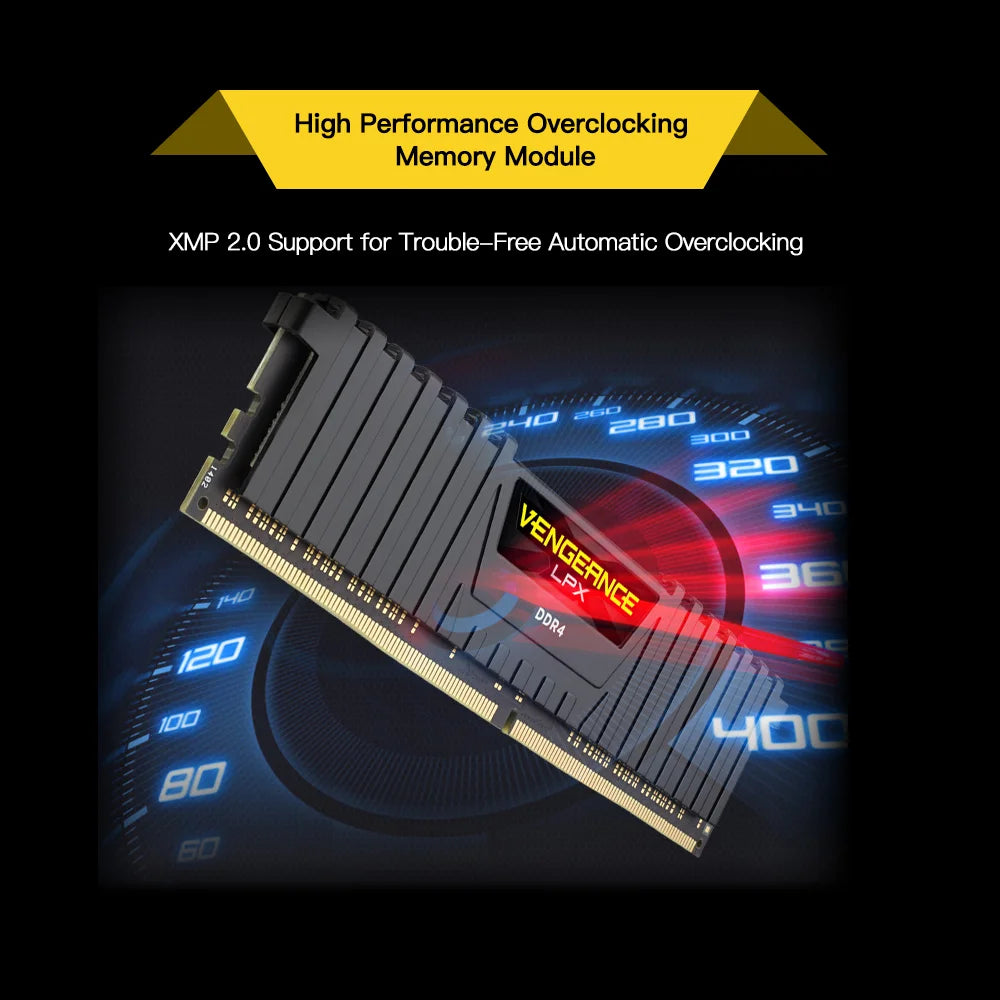 Original Corsair VENGEANCE LPX DDR4 Memory RAM 8GB 16GB 32GB RAM 3200Mhz 3600Mhz