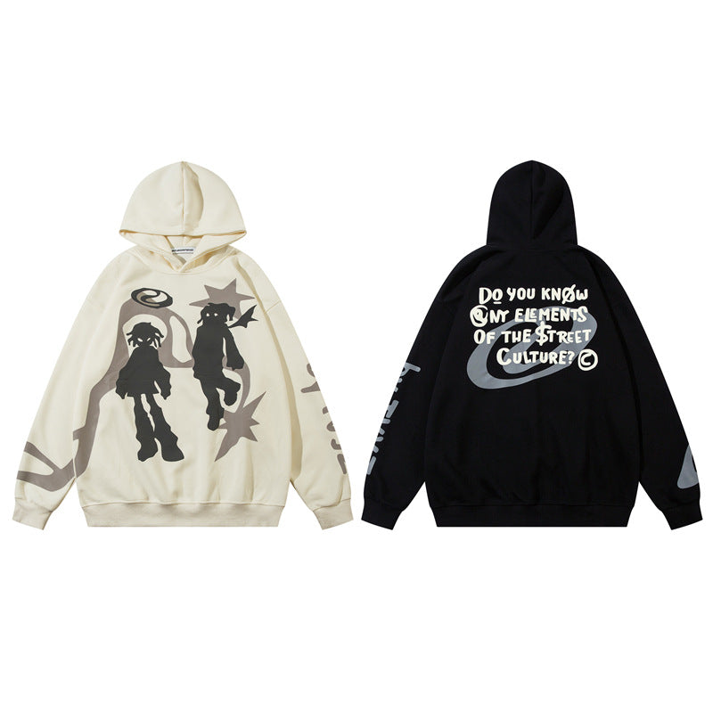 Foam Printed Hoodie