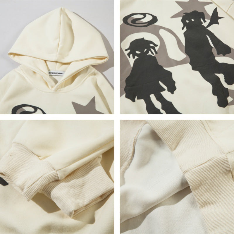 Foam Printed Hoodie