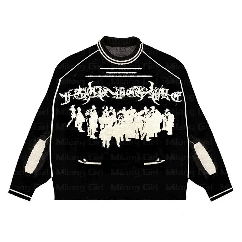 Gothic Hassett Oversized Sweater Pullover