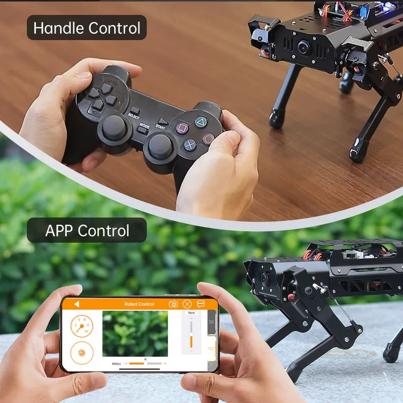Hiwonder Quadruped AI Vision Powered Robot Dog A-Claas