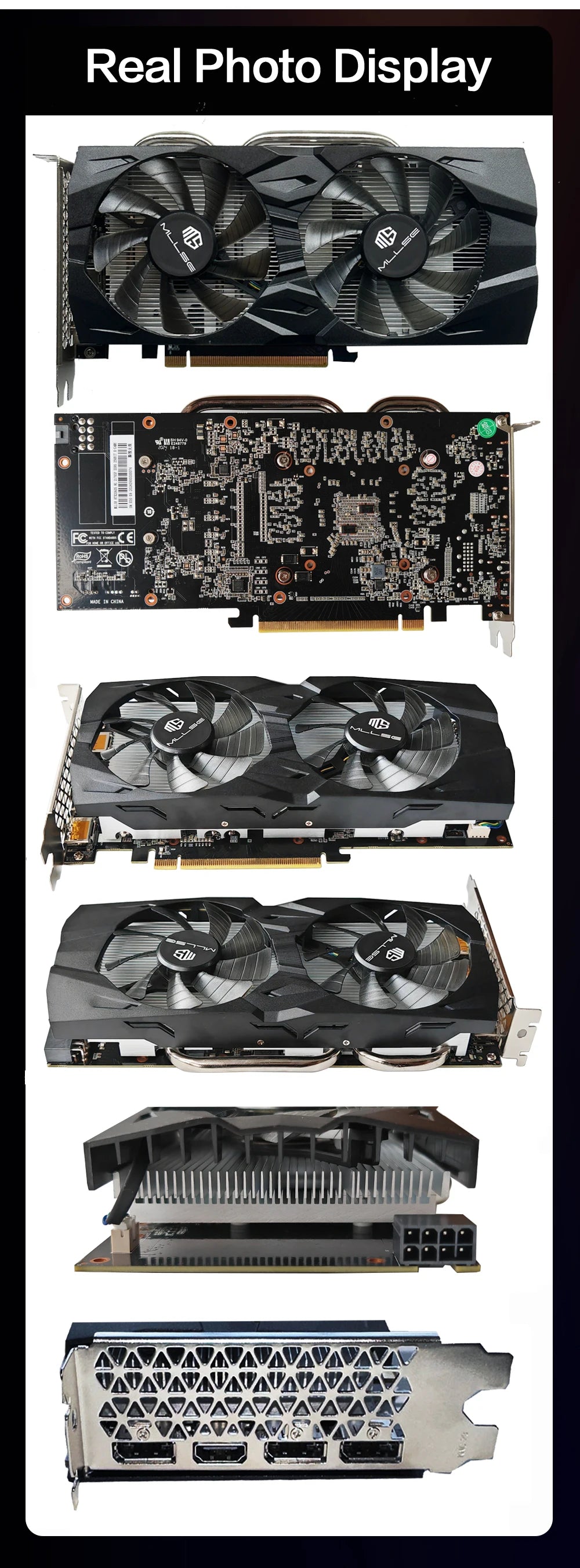 MLLSE RTX 2060 Super 8GB Graphics Card GDDR6 256Bit 8Pin
