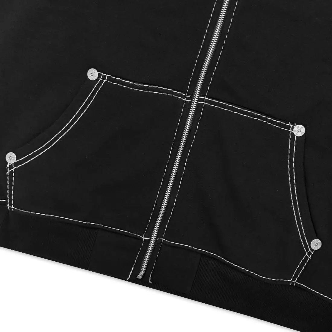True Religion - Embroidery Hoodie Zip-Up