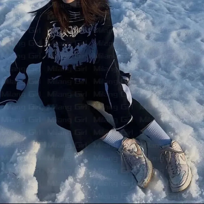Gothic Hassett Oversized Sweater Pullover