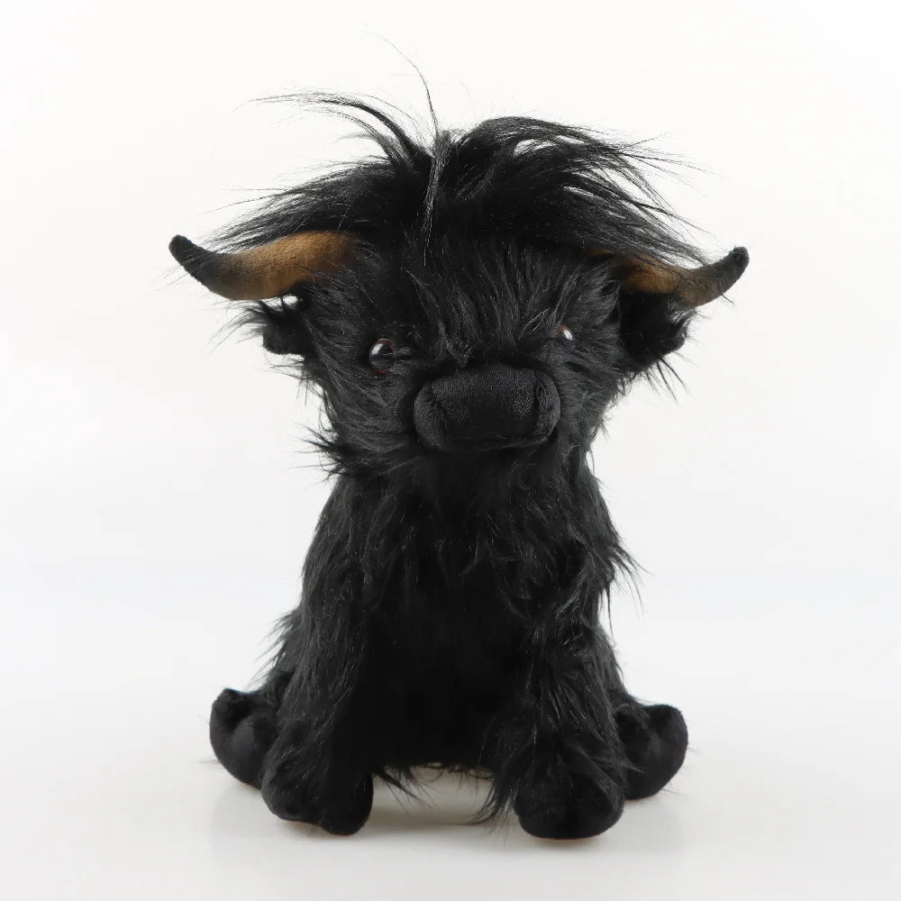 25cm Highland Cow Plush Animal