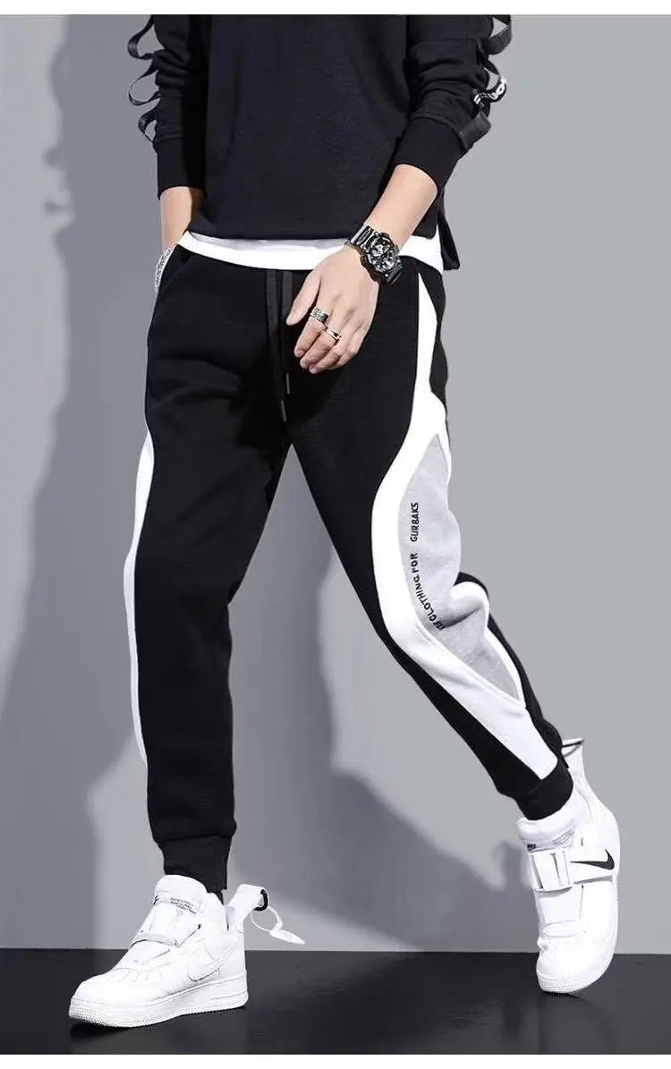 Ying Yang Style Drawstring Jogger Comfortable